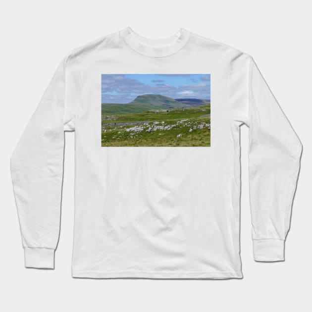 Pen-y-ghent Long Sleeve T-Shirt by Chris Petty